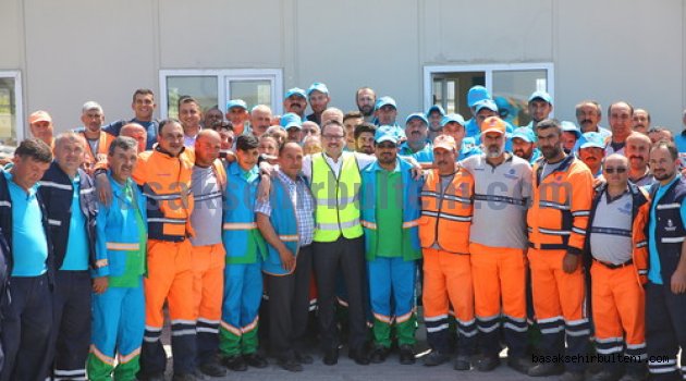 Başkan Kartoğlu işçilerle “1 Mayıs” yemeğinde buluştu