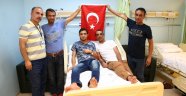 Filistinli kahramanlar Başakşehir’de tedavi görüyor